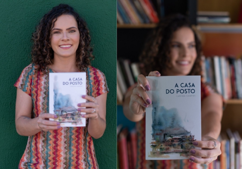 A jornalista conta que decidiu escrever o livro sobre quando viveu em um posto de combustível para inspirar memórias e pessoas - Foto: divulgação
