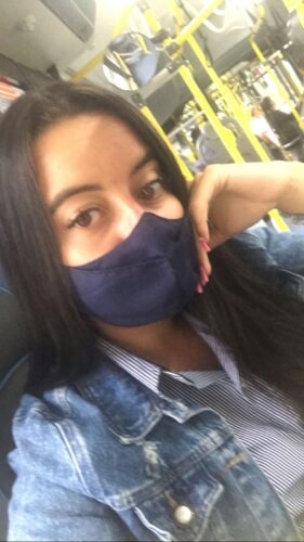 Luana chegava a trabalhar 13 horas como cobradora - Foto: arquivo pessoal