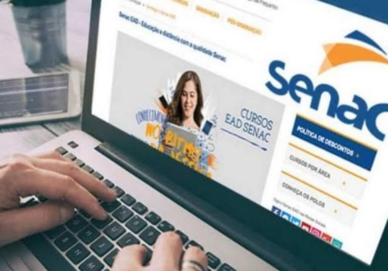 O Senac abriu vagas para mais de 30 cursos a distância. Oportunidade para melhorar qualificação profissional - Foto: reprodução