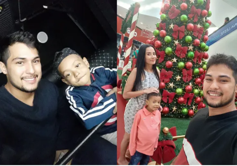 O jovem viajou do Amapá até São Paulo para doar parte do rim para um garotinho de 7 anos - Foto: arquivo pessoal