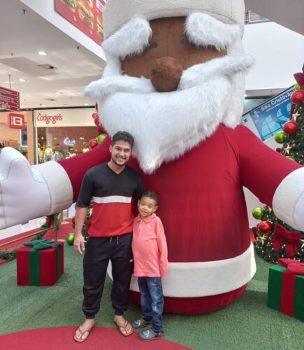 Mateus e Derick se tornaram verdadeiros amigos - Foto: arquivo pessoal