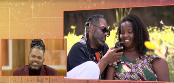 O reencontro dos dois foi registrado em uma matéria para o Encontro - Foto: reprodução