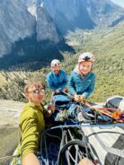 Já Ann Baker, a mãe do jovem alpinista, contou que apoia as aventuras de seu filho. "Ele parece muito feliz por estar lá em cima e os ânimos estão altos", brincou. Foto: Arquivo Pessoal