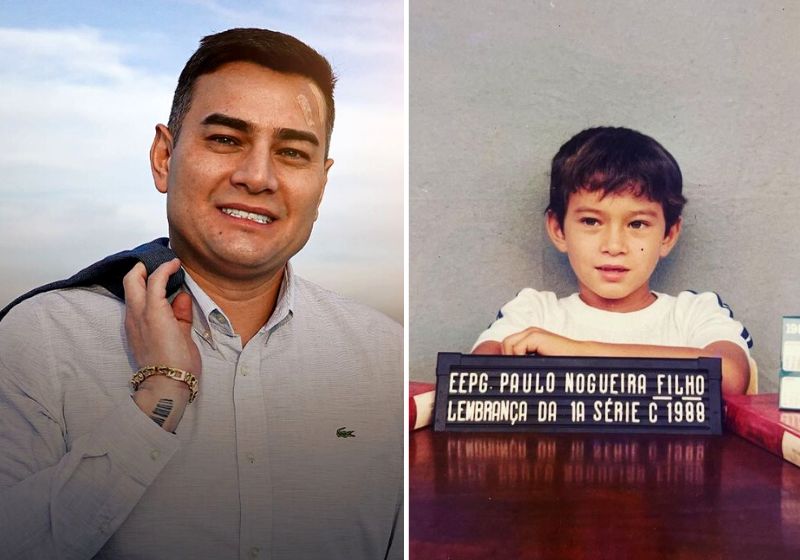 Depois de abandonado na caçamba, Alex foi criado pelos pais adotivos numa casa bem humilde com mais quatro irmãos. Fotos: Reprodução/Redes Sociais