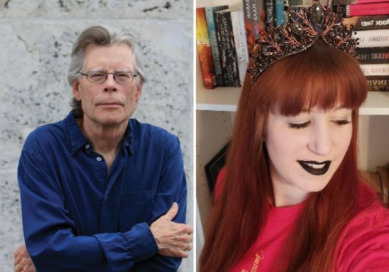 O que ela não esperava era que grandes nomes da literatura iriam apoiá-la após o fracasso da sessão de autógrafos . Fotos: Reprodução/Internet