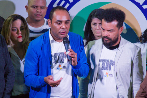 Representantes do G10 Favelas estiveram presentes no evento - Foto: André Silva 