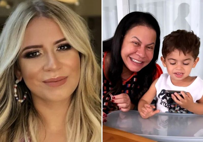 Léo tem três aninhos e perdeu a mãe, Marília Mendonça, em novembro de 2021, após um trágico acidente de avião. Fotos: Reprodução/Internet