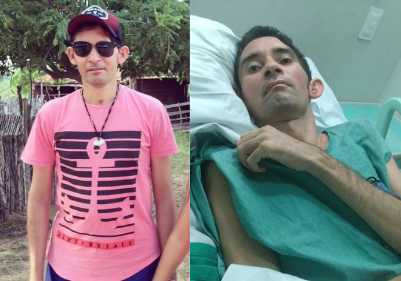 Após ficar quase dois anos acamado, o Werneson voltou a andar e comemora a recuperação - Foto: reprodução Instagram