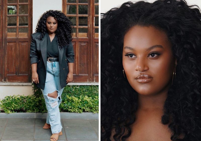 Raiza sofreu bullying e passou por cinco cirurgias para tratar da fissura labiopalatina - Fotos: Redes Sociais/@raizabernardooficial