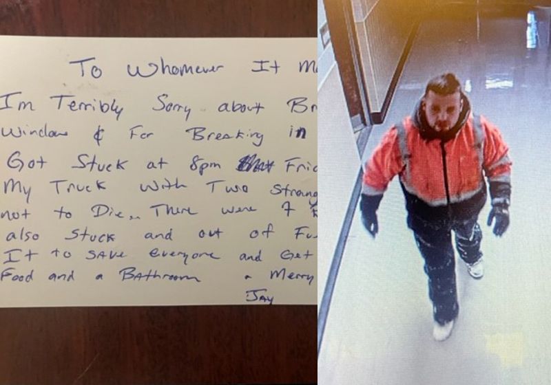 Os heróis anônimos salvaram vidas numa barbearia, numa oficina mecânica e até dentro de uma escola, com um bilhete que ajudou a polícia a resgatá-los - Fotos: reprodução / Facebook