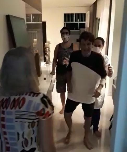 Humberto passou 126 dias hospitalizado - Foto: arquivo pessoal