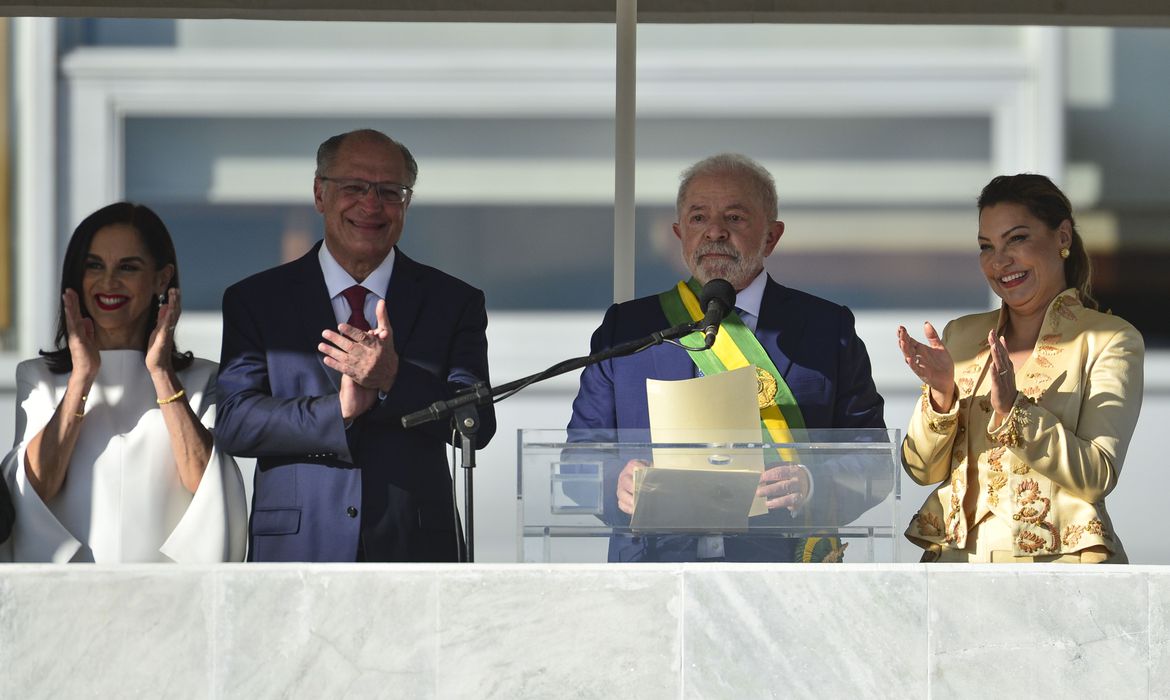 Lula se emocionou no Parlatório - Foto: Marcelo Camargo. / Agência Brasil