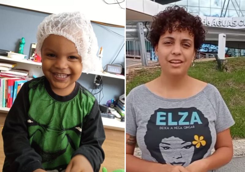 Mais de 100 pessoas compareceram ao Hemocentro São Lucas, no Lago Sul, na tentativa de salvar o menino. A mãe agradeceu - Fotos: Reprodução/Internet