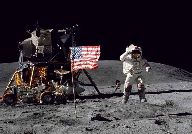 A NASA planeja um novo pouso humano na Lua até 2025 - Foto: NASA