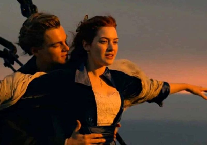Titanic foi lançado em 1997 e conta a história de amor entre Rose e Jack - estrelado por Leonardo DiCpario e Kate Winslet. Foto: Reprodução/Internet