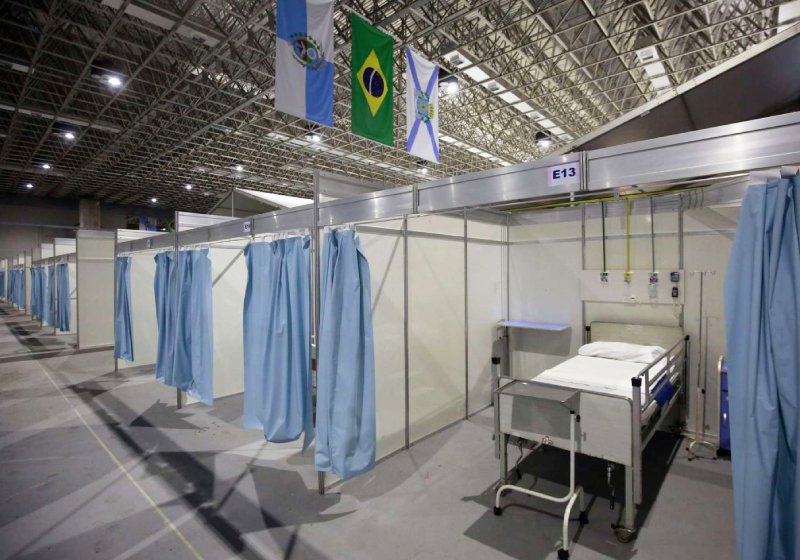 A estrutura do Hospital de Campanha do Rio será enviada para Roraima para atender ao povo Yanomami - Foto: Marcos de Paula / Prefeitura do Rio