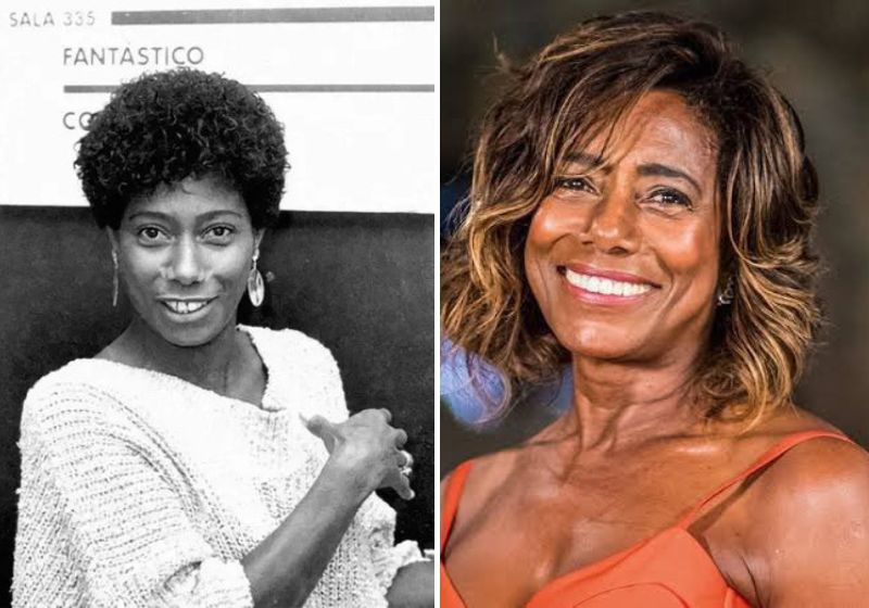 Glória foi pioneira inúmeras vezes. Ela foi a primeira a entrar ao vivo e em cores no Jornal Nacional, mostrou mais de 100 países em suas reportagens e protagonizou momentos históricos entrevistando Michael Jackson e Freddie Mercury - Fotos: Reprodução/Internet