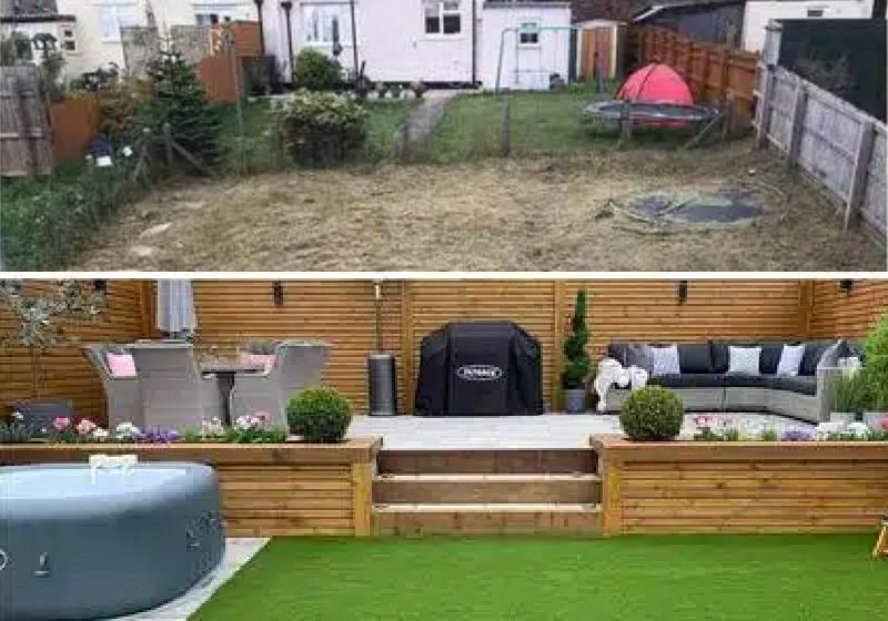 Com ajuda da família, a mãe reformou a casa abandonada e a transformou em lar dos sonhos - Fotos: reprodução / redes sociais