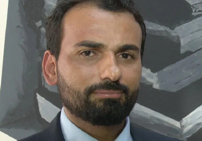 O ex-pedreiro Eliezer Nunes Barros agora é juiz de Direito — Foto: Gustavo Luz / Rede Amazônica