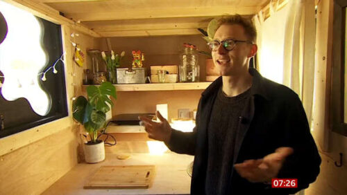 Pequena, confortável e completa! O resultado da casa ficou perfeito! - Foto: reprodução