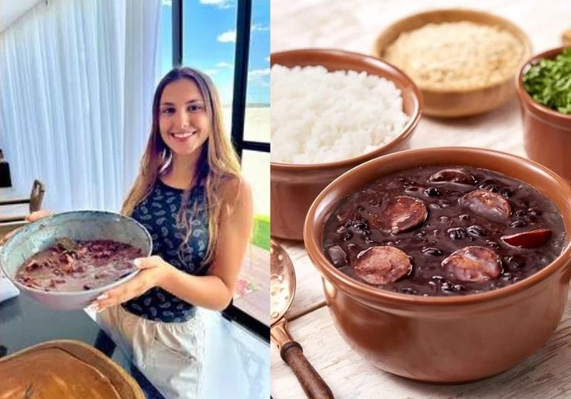 A brasiliense Sofia Rosa usou a feijoada na redação e fez uma ligação entre o prato brasileiro e o desenvolvimento da vida dela - Fotos: arquivo pessoal