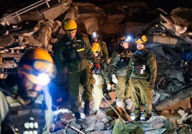 Israel mandou ajuda para a Turquia e Síria, na tentativa de reduzir as mortes por causa do terremoto que atingiu os dois países. - Foto: reprodução