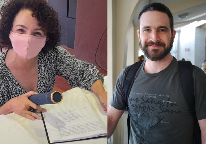 Luciana Braga e Caco Ciocler reforçam que não há idade para aprender! - Foto: redes sociais