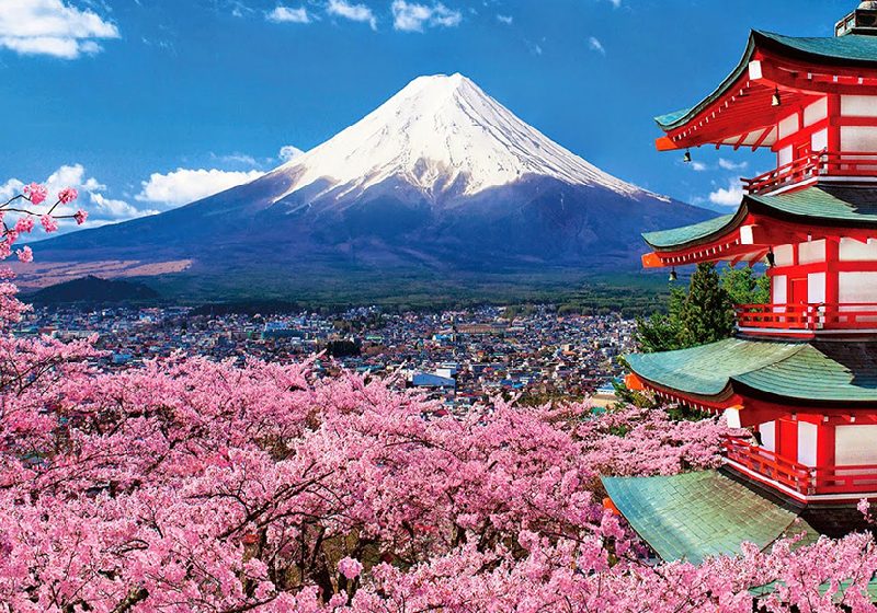 Agora é possível conseguir o visto on-line do Japão para conhecer cartões postais como o Chūreitō, Santuário Arakura Sengen, Fujiyoshida - Foto: Divulgação