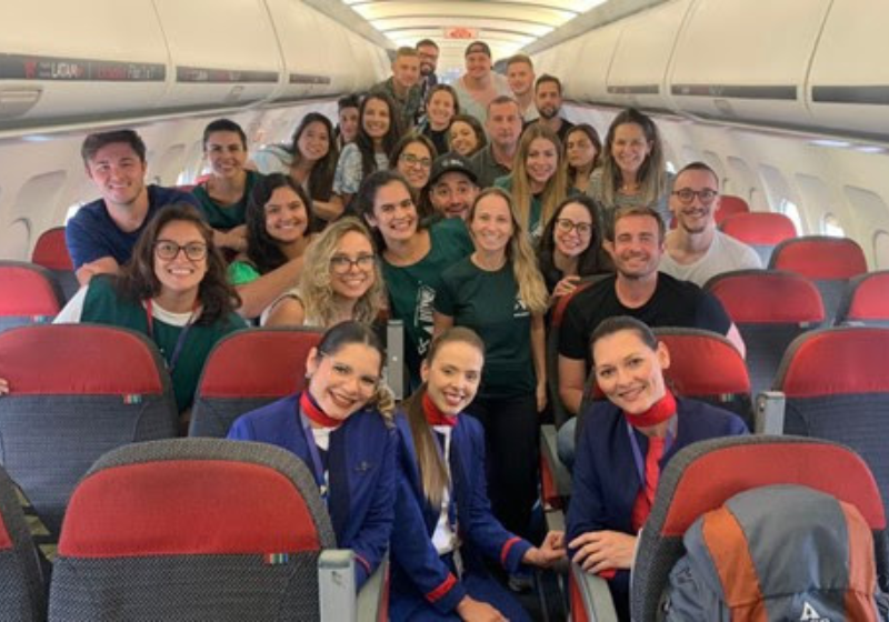 A Latam informou que a ajuda para a comunidade ribeirinha no Pará faz parte do compromisso social da empresa. - Foto: Divulgação / LATAM