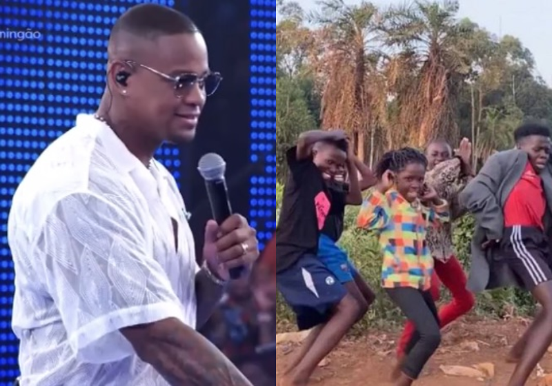 Leo Santana viajará até a Uganda para conhecer as crianças que viralizaram dançando o hit dele, Zona de Perigo - Foto: reprodução TV Globo / Instagram