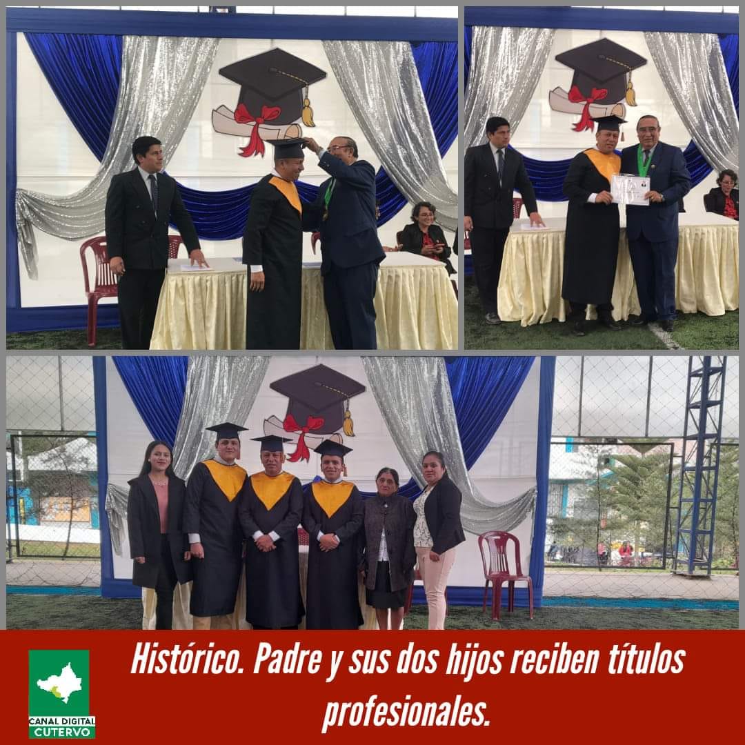 Depois de anos de esforço e dedicação desse pai de 5 filhos, o tão esperado dia da formatura chegou para todos e na mesma data. Foto: Reprodução/Facebook