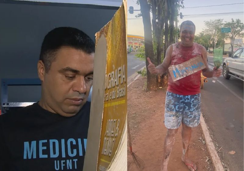 Wallace estudou bastante, foi aprovado nos cursos de engenharia e odontologia, mas o homem optou por cursar medicina, com foco em ajudar aqueles que mais precisam. Foto: Reprodução/G1.