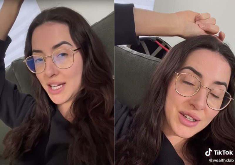 Vanessa bloqueou p telefone do chefe após receber inúmeras mensagens de trabalho após o fim do expediente. Foto: Reprodução/Tiktok/@wealthxlab