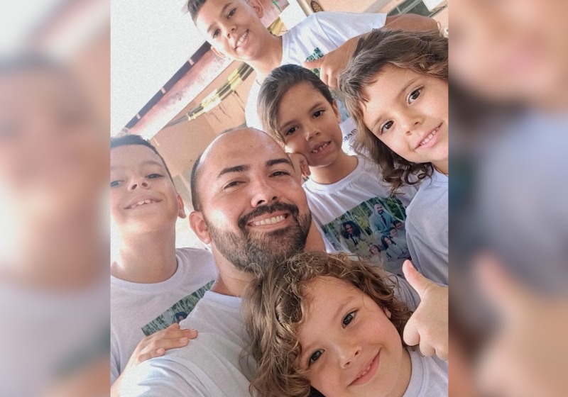 Pai de 5 filhos, Daniel agora tem muito o que comemorar! - Foto: reprodução redes sociais.