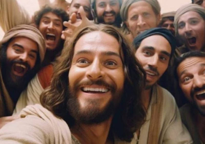 Les selfies de Jésus, Napoléon et Cléopâtre deviennent viraux sur Internet : IA