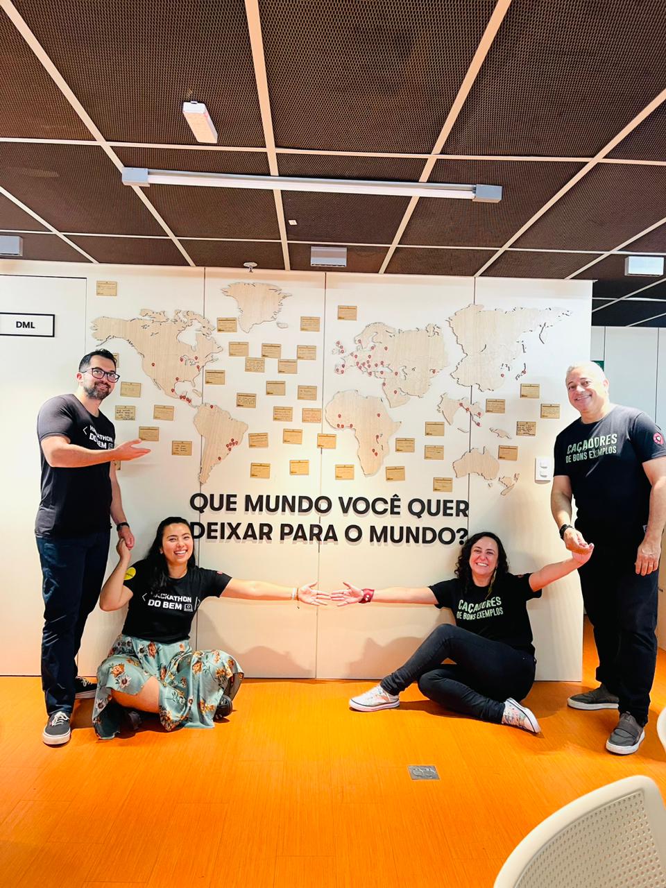 "Que mundo você quer deixar para o mundo", questionam os Caçadores de Bons Exemplos 