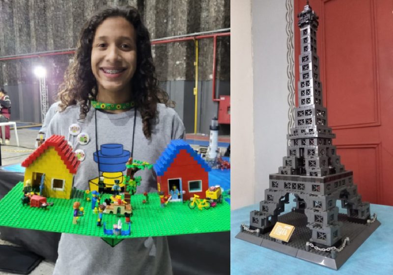 No mês da conscientização sobre o autismo, Davi estreia sua exposição de obras feitas com Lego na Casa Porto das Artes Plásticas, no Centro Histórico de Vitória - Fotos: arquivo pessoal