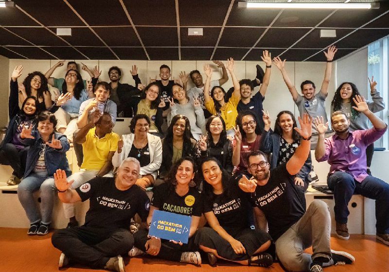 A Primeira edição do Hackathon do Bem foi no Impact Hub Brasília, para criar tecnologias a três projetos sociais - Foto: divulgação