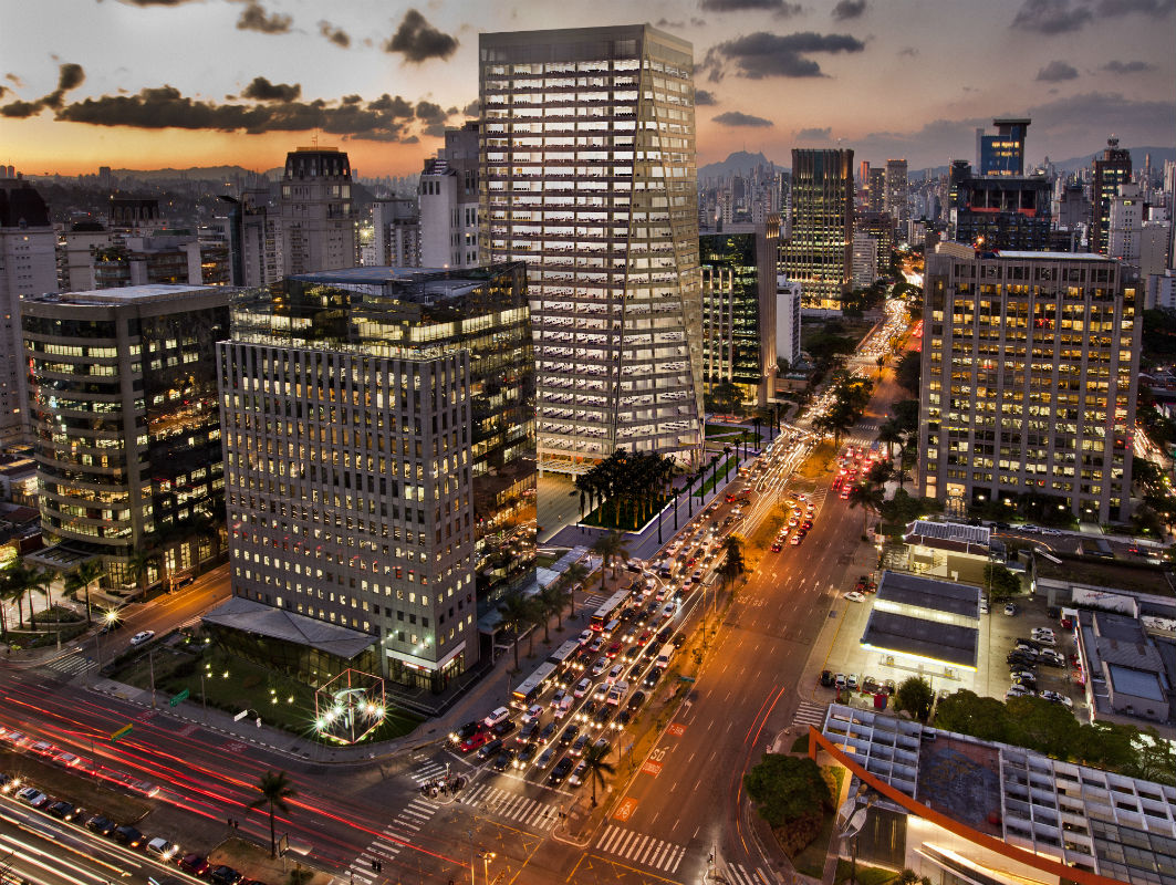 Região da Faria Lima, em São Paulo, é conhecida por ser o berço do empreendedorismo e setor financeiro do Estado. São Paulo ocupou a primeira posição no ranking das cidades mais empreendedoras do Brasil. Foto: Reprodução/Portalvgv.