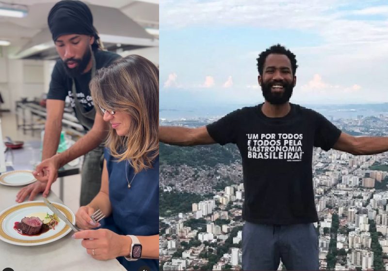 O Chef João Diamante foi convidado para assinar o jantar para presidentes da cúpula da America Latina, em Brasília, pela primeira-dama Janja - Fotos: reprodução / Instagram