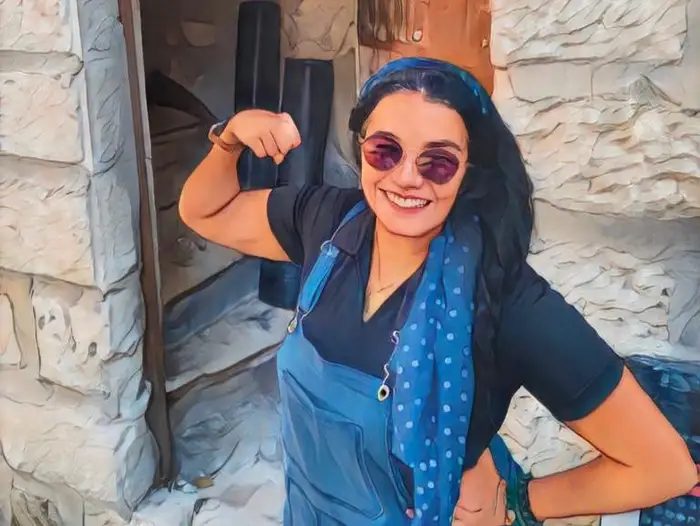 A brasileira Rúbia Daniels  vai usar uma das casas para abrigar pessoas em situação de vulnerabilidade social - Foto: Rubia Daniels