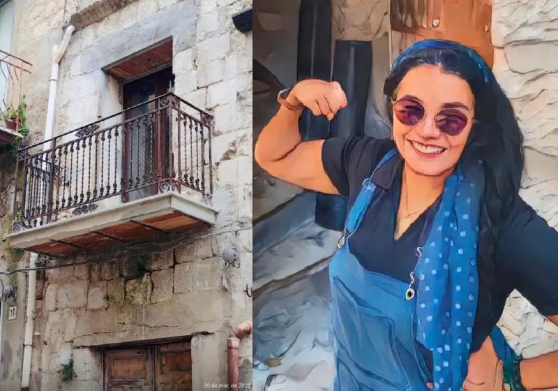 Uma das casas na Itália compradas pela brasilia Rubia Daniels - Fotos: Rubia Daniels