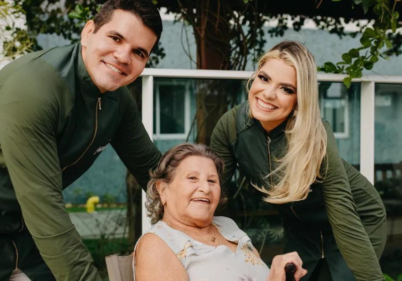 Vitor e Jéssica, o casal que empreendeu, criou empresa para cuidar de idosos e fatura mais de R$ 53 milhões de reais! Foto: divulgação