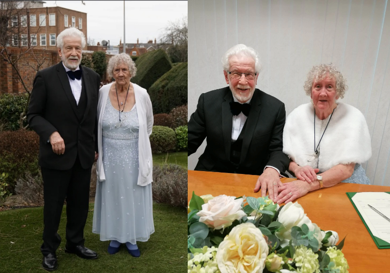 O casal se casa 60 anos depois de ser impedido pela família de ficar junto. - Foto: arquivo pessoal