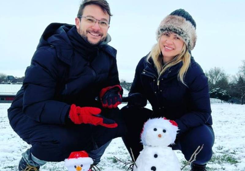 O casal comprou um carro novo para a viagem e está transformando em um motorhome! - Foto: Arquivo pessoal