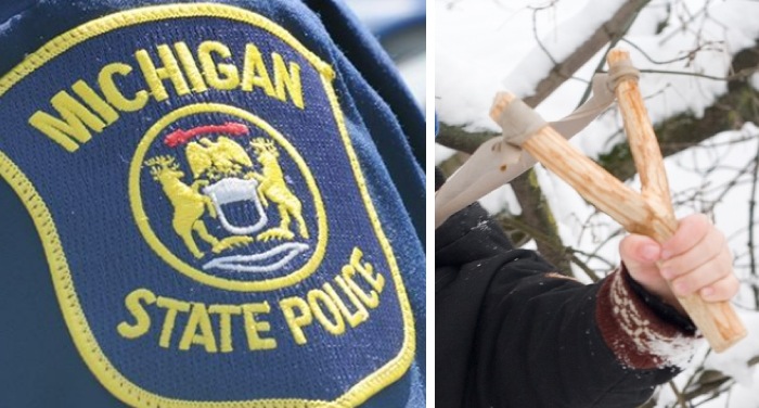 O agressor, de 17 anos, foi atingido na cabeça por pedras atiradas pelo estilingue do irmão mais velho da menina - Fotos: MSP / Stock Photo