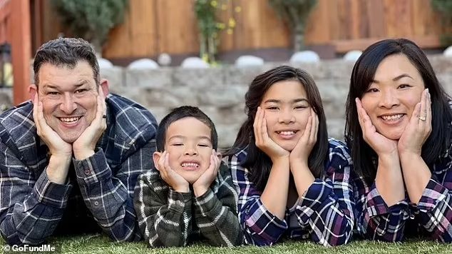 Casey Rivara com sua família - Foto: GoFundMe