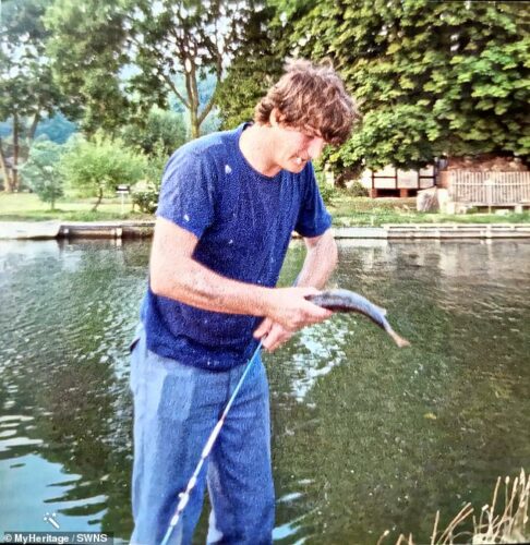 O pai de Rhys, que faleceu há 6 anos e ele infelizmente não conheceu. - Foto: arquivo pessoal