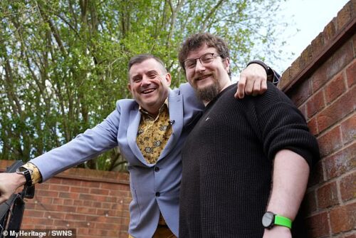 Os dois irmãos se conheceram após 1 ano de conversa pelo Zoom. - Foto: arquivo pessoal