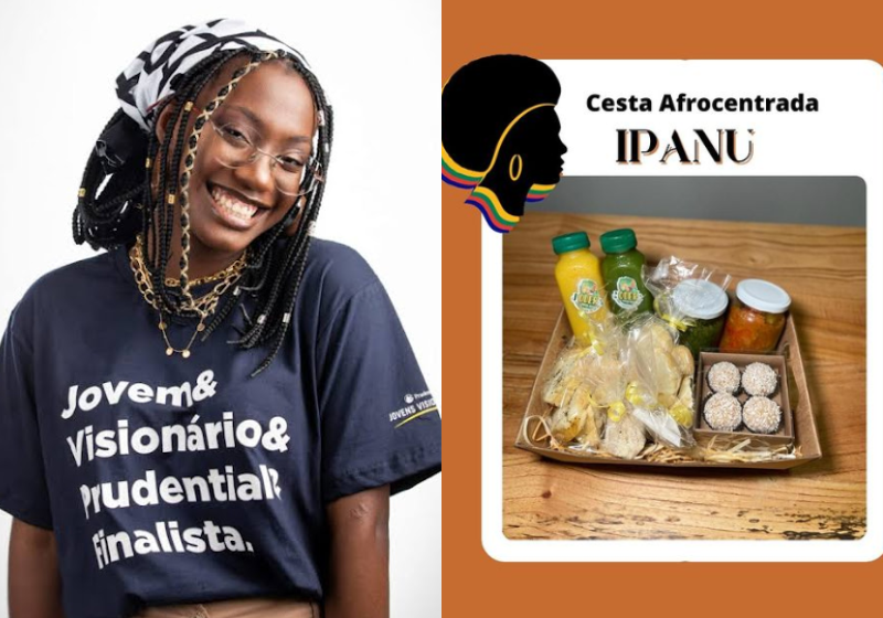 A Ipanu, startup de pratos típicos da culinária africana, veio depois de Luiza sentir falta de restaurantes com esses pratos na cidade onde mora no RS - Foto: Reprodução/Dica Comunicação/@Ipanu/Instagram.